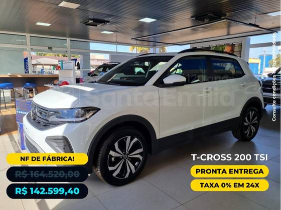 VOLKSWAGEN T-CROSS 1.0 200 TSI TOTAL FLEX AUTOMÁTICO VOLKSWAGEN T-CROSS 1.0 200 TSI TOTAL FLEX AUTOMÁTICO